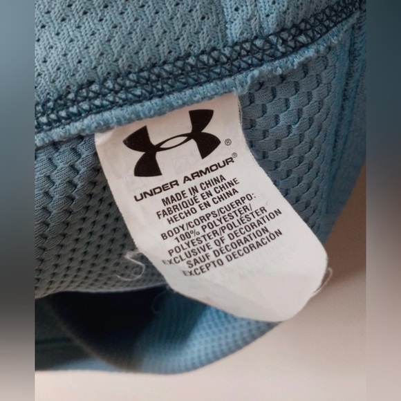 Under Armour AllSeasonGear 1/4 Zip Pullover Sweatshirt Small Blue - Picture 11 of 12